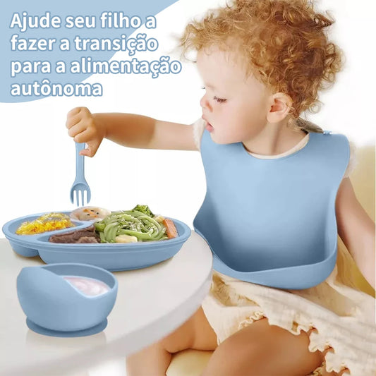 Kit Refeição em Silicone